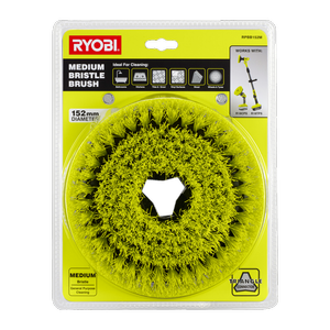 Ryobi Medium Bristle Power Scrubber Brush