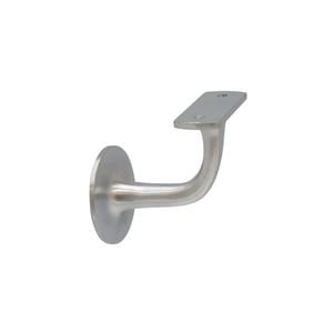 Windsor Brass Satin Chrome Plated Stair Rail Bracket