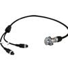 Elinz Heavy Duty Reversing Camera Trailer Cable Coil 4PIN Female Connectors 2 AV Input