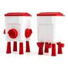 Giantz 12kg Chicken Feeder and 11L Waterer Set Poultry Drinker Kit for Hens Chick