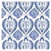 Wallpaper Trader Blue Tropics Roll