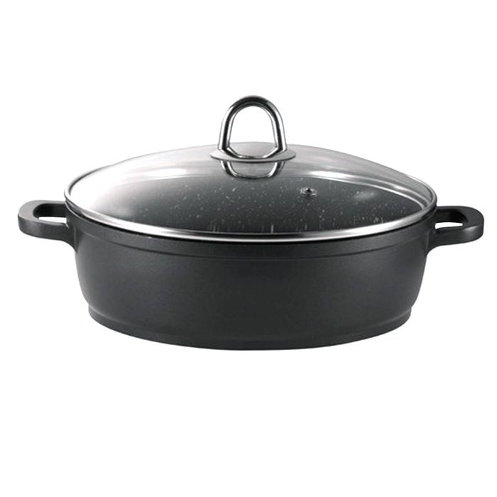 Granite Non Stick Saute Pan with Lid 32cm Baccarat