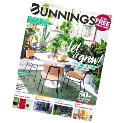 Bunnings Magazine cover