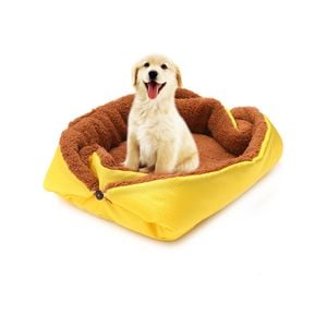 SOGA Pet Car Cushion Yellow Dual-Purpose Nest