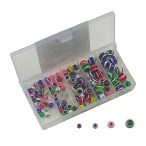 Artizan Hollow Core Lure Eyes. 4, 5, 6, 8mmd, Qty 100