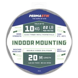 Permastik 24mm x 20m Indoor Mounting Tape