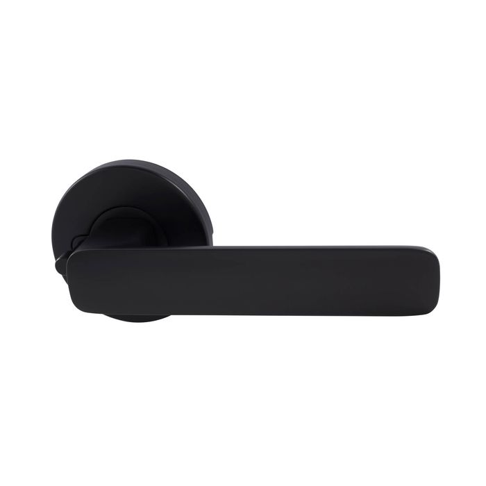 Gainsborough Matte Black Choiceharper Privacy Lever Set