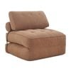 Helga Compressed Fold Out Sofa Bed Single Terracotta