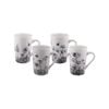 Bundanoon New Bone China Coffee & Tea Mugs - 350ml Buzzing Garden