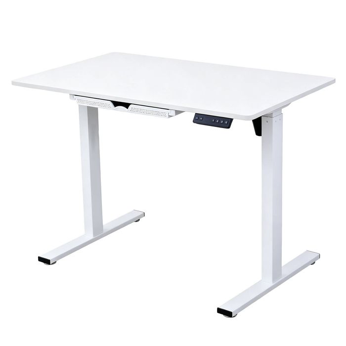 Avoltrix Standing Desk White 100 x 60 cm