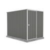 Absco Sheds 1.52 x 2.26 x 1.80m Woodland Grey Basic Single Door Garden Shed