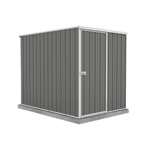 Absco Sheds 1.52 x 2.26 x 1.80m Woodland Grey Basic Single Door Garden Shed