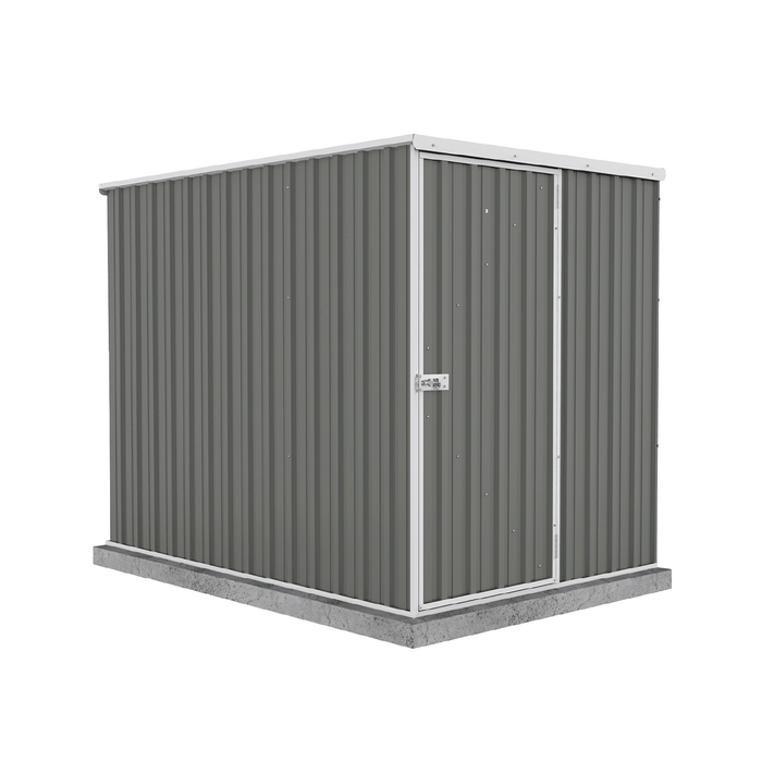 Absco Sheds 1.52 x 2.26 x 1.80m Woodland Grey Basic Single Door Garden Shed