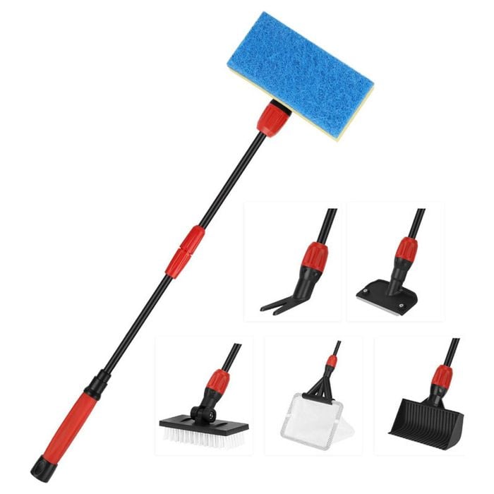Hygger Aquarium Cleaning Set 6-In-1 Size M - Black | 44 cm | HG-072-M