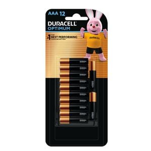 Duracell Optimum AAA Batteries - 12 Pack