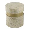 Cancun Shell Stool Side Table