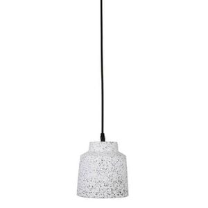 White Terrazzo Style 16CM Concrete Pendant Light