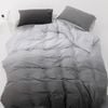 Grey Ombre 100% Cotton Quilt Cover Set - King Size