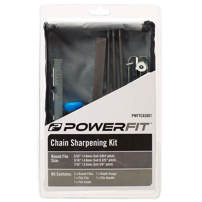 PowerFit Chainsaw Chain Sharpening Kit