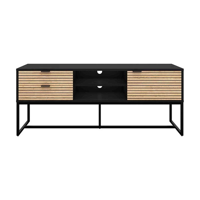 Odence Entertainment Unit - 150cm Oak/Black