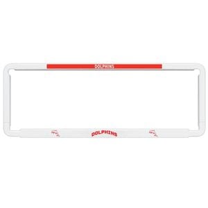2x Official Nrl Redcliffe Dolphins Car Number Plate Frame Cover Surround