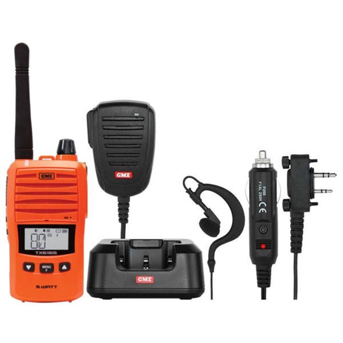 Gme Tx6165xo 5w Uhf Radio Professional Kit - Orange