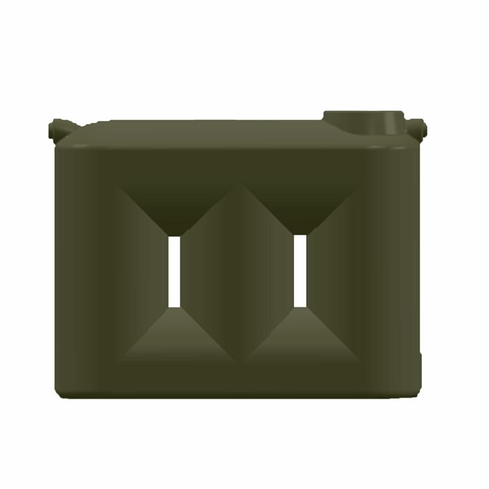 Clark 2000L Poly Slim Water Tank - Bronze Olive