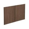 Kaboodle 900mm Walnut Modern Medium Rangehood Door - 2 Pack