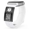 MEDI-ID  Medical ID 24mm Watch Band Sleve Black