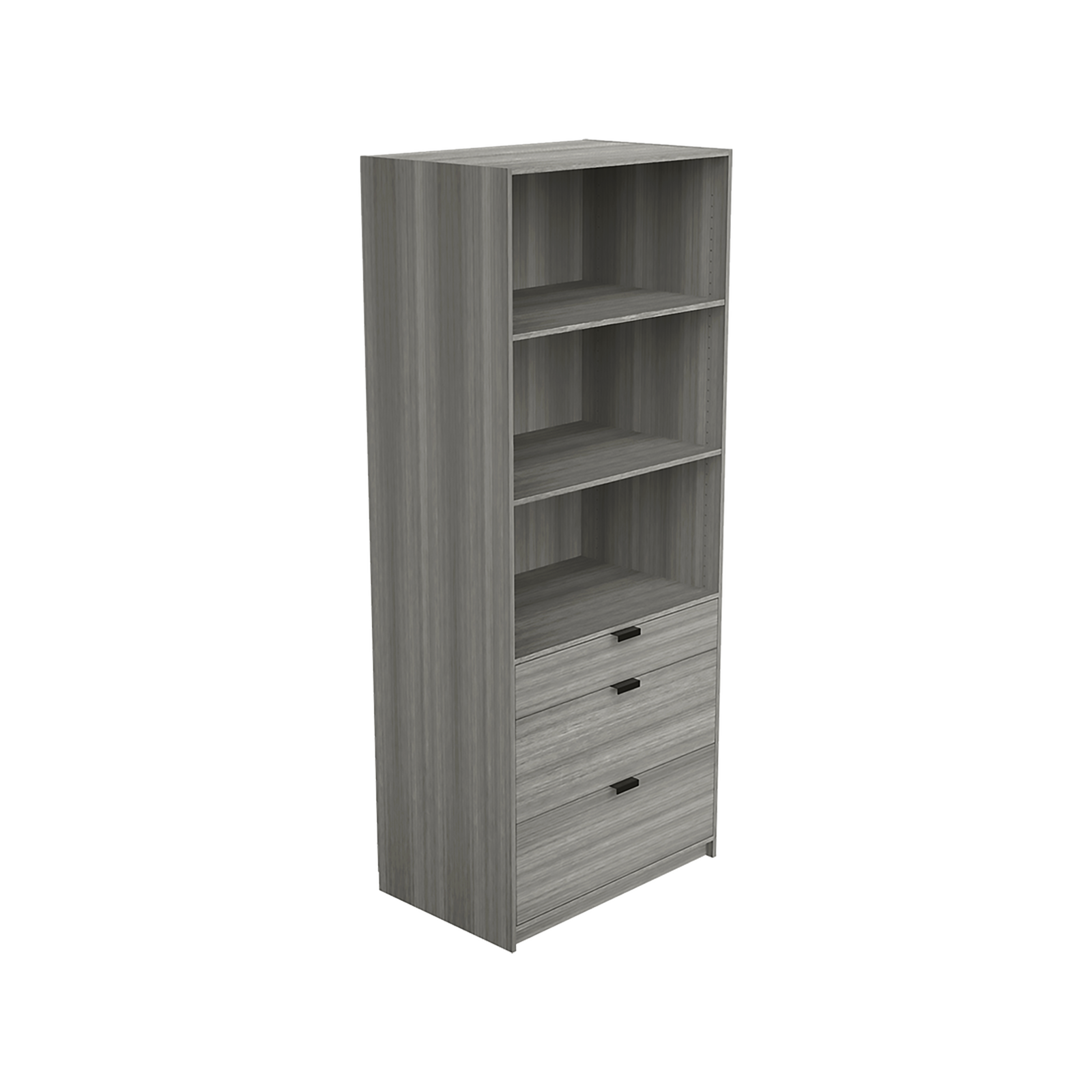 Multistore 2200 x 900 x 596mm Storm 3 Drawers And 4 Shelves Storage Unit product image