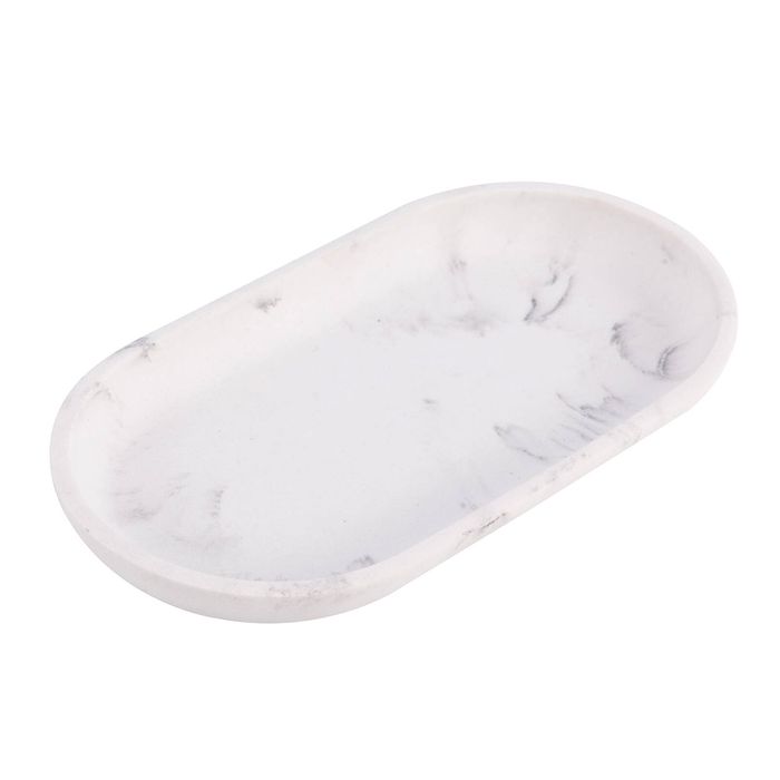 Astin Sinclair 25.6 x 13.7 x 2.4cm Marble Rue Tray