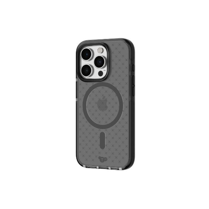 Tech21 Evoclear W/ Magsafe Case For Apple Iphone 15 Pro - Smokey/black