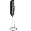 Coffee Milk Frother Handheld Foamer Electric Black