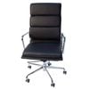 Sk Designer Living | Replica Eames High Back Soft Pad Executive Desk / Office Chair - Black