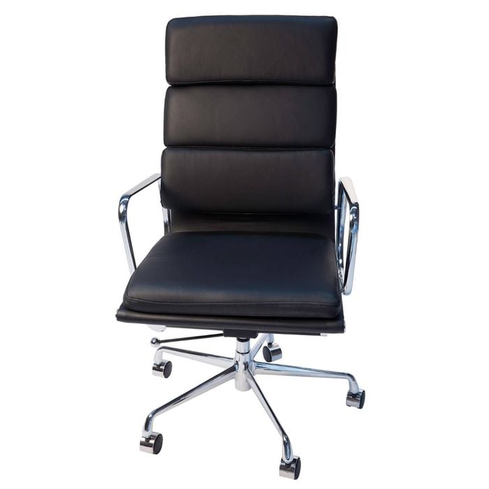 Sk Designer Living | Replica Eames High Back Soft Pad Executive Desk / Office Chair - Black