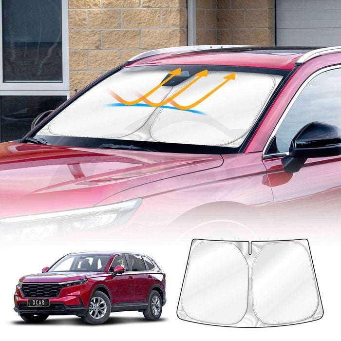 WindScreen Sun Shade for Honda CR-V CRV 2023-Onwards Blocks UV Rays Foldable Wind Screen Sun Visor