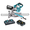 Makita 18Vx2 Brushless 190mm 7-1/2" Slide Compound Saw Kit DLS714PT2
