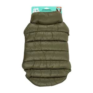 Art & Bob 50cm Green Large Reversible Puffer Dog Jacket