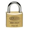 Lockwood 30mm Solid Brass 110 Series Padlock