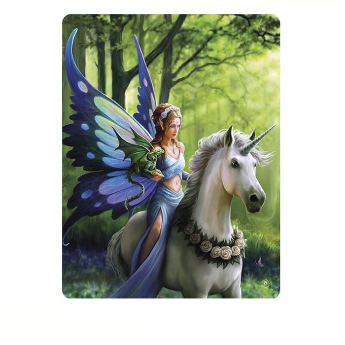 Anne Stoke Realm Of Enchantment Polar Fleece Throw 127 x 152 cm