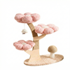 Flower Series Cat Tree Pink – 3 Platforms
