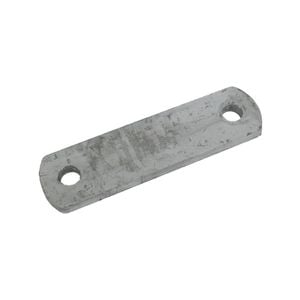 Sunrise Shackle Plate Suit 45mm Spring 1/2" Hole - 113mm Zinc - Sp45n113g