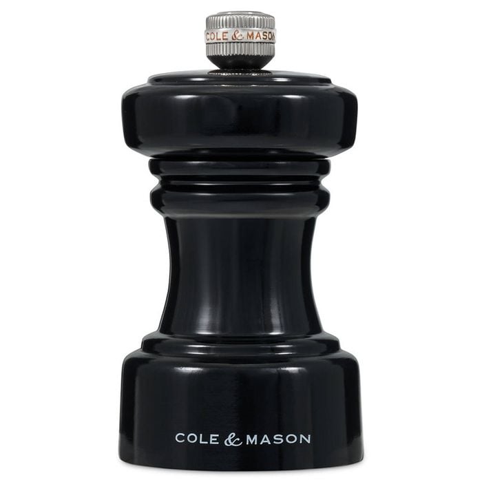 Cole & Mason Hoxton Salt Mill - Black Gloss