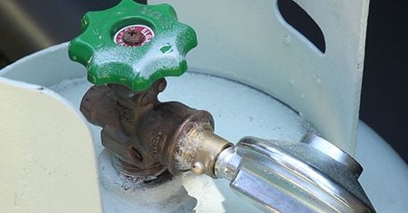 matador gas bottle safety
