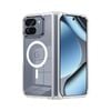 Magnetic Clear Case for Google Pixel 10 Pro Fold MagSafe Compatible Anti-Scratch Transparent Protective Cover