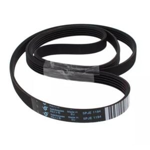 Front Loader Washing Machine Motor Drum Drive Belt 1194mm - C00144656, Suits Ariston