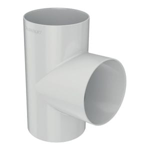 Marley 95° 80mm Gull Grey Junction