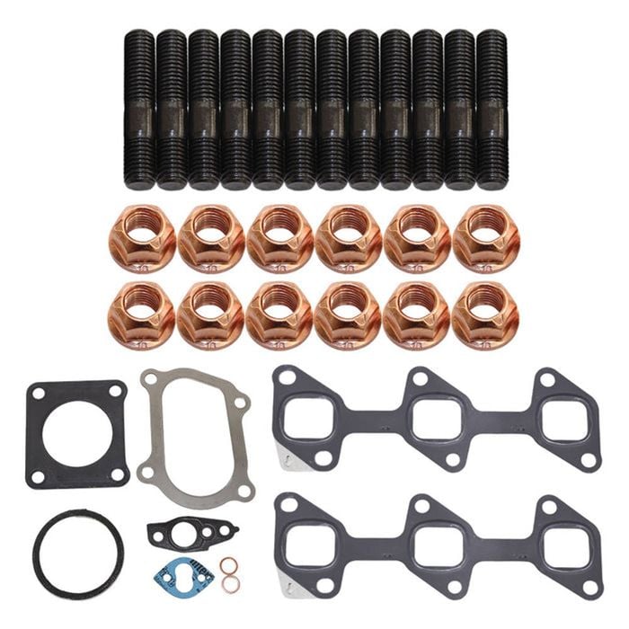 Permaseal Mls-r Turbo & Exhaust Manifold Installation Stud & Gasket Kit For Toyota Landcruiser 80 Series Hdj80 1hd-ft 4.2l