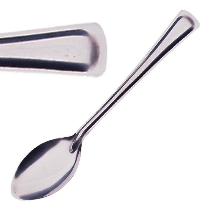 Nisbets Essentials Budget Teaspoons 18/0 Stainless Steel Dishwasher Safe 135mm 120 Pack