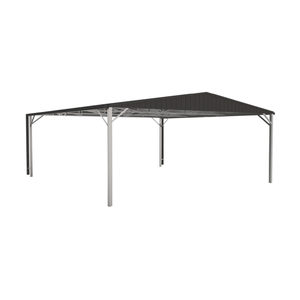 Absco Structures 6.00 x 6.00 x 2.98m Monument Double Gable Carport